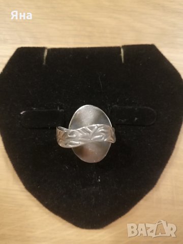 Уникален сребърен пръстен, снимка 6 - Пръстени - 25480180