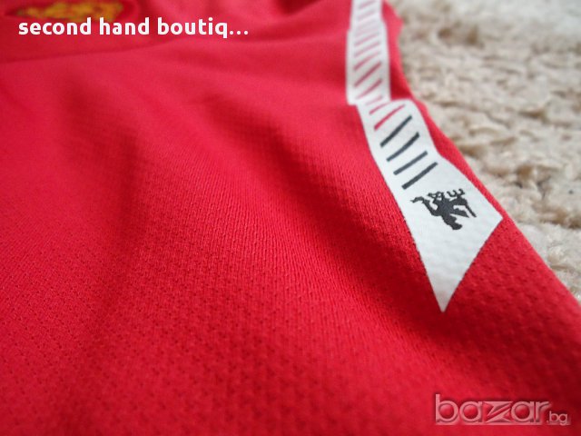 Намалена Nike Man Utd футболна тениска екип сезон 2010/2011, снимка 10 - Спортни дрехи, екипи - 11352911