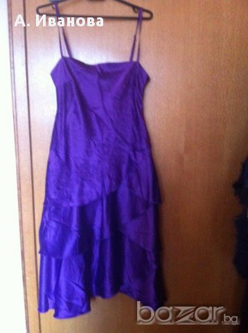 Официална лилава рокля, снимка 2 - Рокли - 16231157
