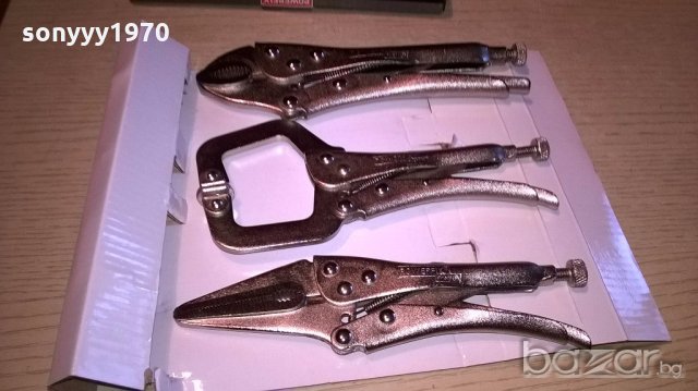 комплект клещи от карбонова стомана-нови 3броя, снимка 11 - Аксесоари и консумативи - 18631657