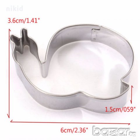 метална форма резец охлюв украса торта фондан сладки др. , снимка 3 - Форми - 13415483