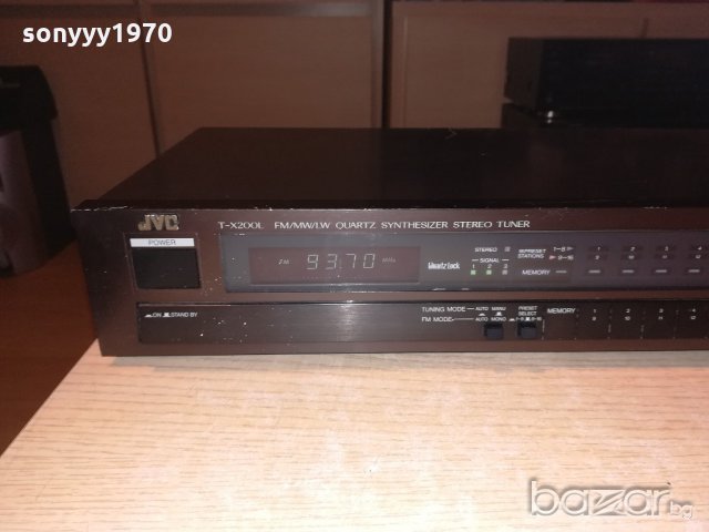 jvc t-x200lb stereo tuner-внос швеицария, снимка 6 - Ресийвъри, усилватели, смесителни пултове - 20781886