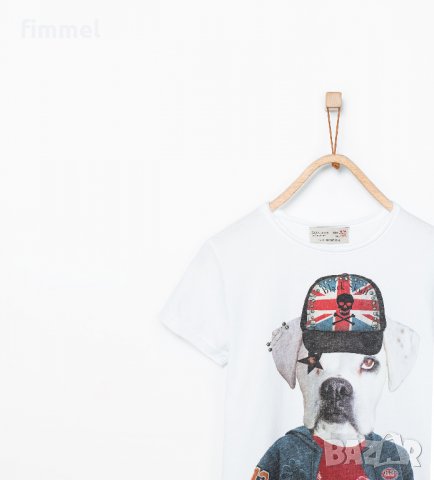 ZARA + Tom Tailor тениски, 6-7 год, снимка 4 - Детски Блузи и туники - 25623515