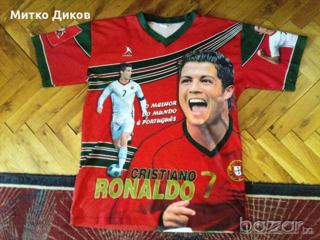 Кристиано Роналдо тениска Калчомания-размер М