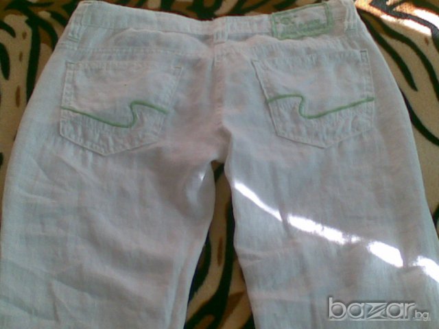 Дамски Ленен Панталон, снимка 7 - Панталони - 8123081