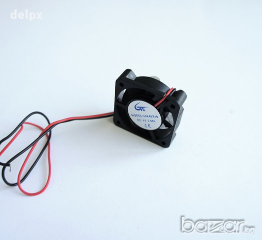 Вентилатор аксиален 5V 0,08A 40х40х10mm, снимка 1