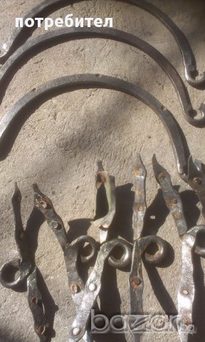 ковано желязо, снимка 1 - Антикварни и старинни предмети - 17538205
