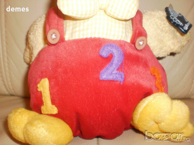 Плюшена детска дрънкалка пате, нова, снимка 3 - Плюшени играчки - 19506443