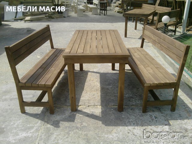  Маси и пейки,мебели от масивна дървесина, снимка 10 - Маси - 10441985