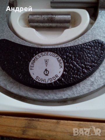 Стар Микрометър SUHL, снимка 2 - Антикварни и старинни предмети - 24157025