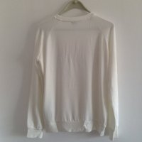 Liu jo бяла блуза, снимка 5 - Блузи с дълъг ръкав и пуловери - 22276127