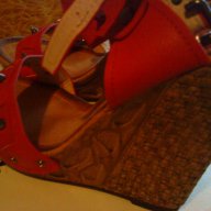 червени сандали, снимка 7 - Сандали - 14631041