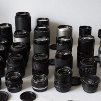 Продавам Обективи за Canon FD, Nikon, Pentax, Minolta AF-MD