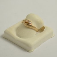 нов златен пръстен 43528-2, снимка 2 - Пръстени - 23633792