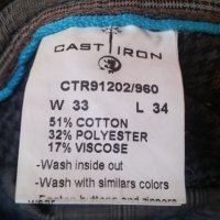 Мъжки панталон Cast Iron/Каст Айрън, 100% оригинал, снимка 7 - Панталони - 20428907