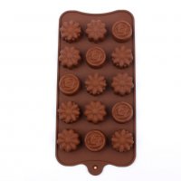 740 Силиконова форма за шоколадови бонбони цветенца и розички, снимка 7 - Форми - 24216425