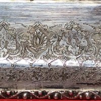 Сребърен кавказки съд от 19-ти век., снимка 7 - Антикварни и старинни предмети - 24397365