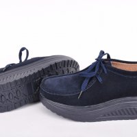 НОВО! Дамски обувки-Ест. велур-Два цвята, снимка 5 - Дамски ежедневни обувки - 18950471