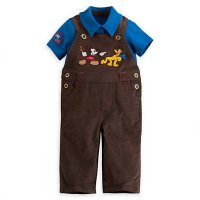 Страхотен пролетен Дисни Мики Маус сет за момченце 6-9 месеца, снимка 1 - Комплекти за бебе - 21475862