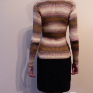 Ръчно плетена памучна блуза, снимка 5 - Блузи с дълъг ръкав и пуловери - 15829879