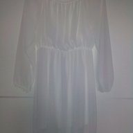 Чисто нова бяла рокля, снимка 2 - Рокли - 17626253