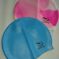 Детски плувни  шапки, силиконови, шапка за плуване , снимка 7 - Шапки, шалове и ръкавици - 9635293