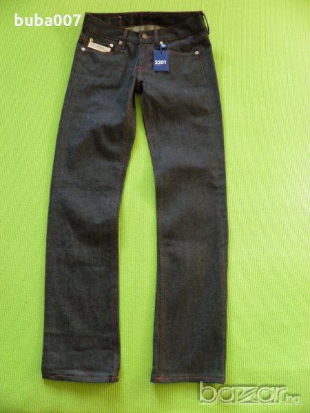 G-Star оригинални дамски дънки 3301 Straight wmn W26/L34, снимка 1