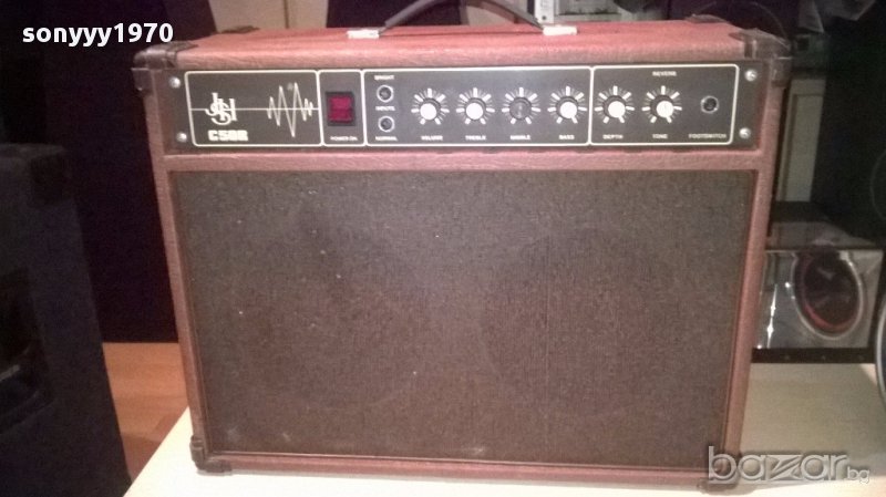 Jsh c50r made in u.k. голямо китарно кубе-внос англия, снимка 1