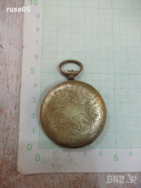 Корпус стар от джобен часовник, снимка 1