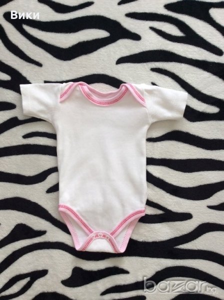 бодита с къс ръкав 0-3месеца, снимка 1