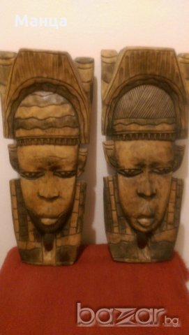 Африкански маски, снимка 7 - Антикварни и старинни предмети - 20528148
