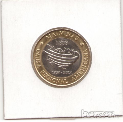 Argentina-2 Pesos-2012-30th Anniv. of the South Atlantic War , снимка 1 - Нумизматика и бонистика - 9632836