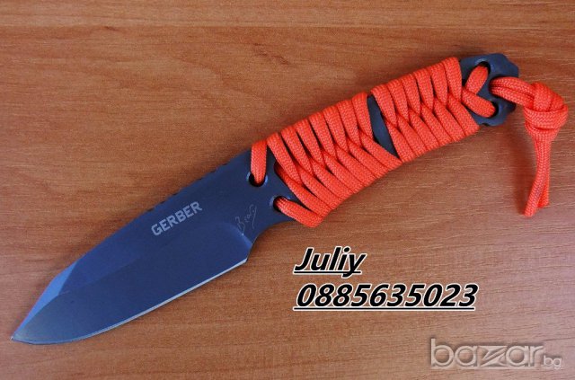 Нож GERBER Bear Grylls Paracord , снимка 16 - Ножове - 12021484