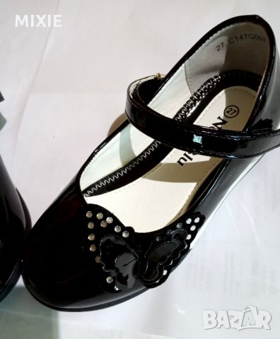 Детски черни лачени обувки Nelli Blu, № 27, снимка 4 - Детски обувки - 26121335