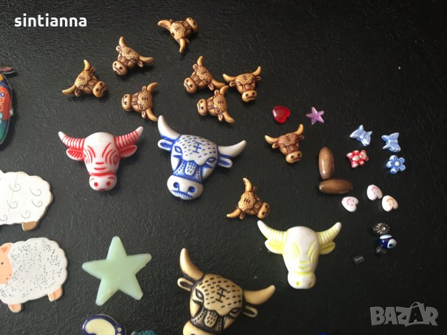 Фигурки и мъниста за нанизване, светещи лепенки, снимка 5 - Фигурки - 25894199