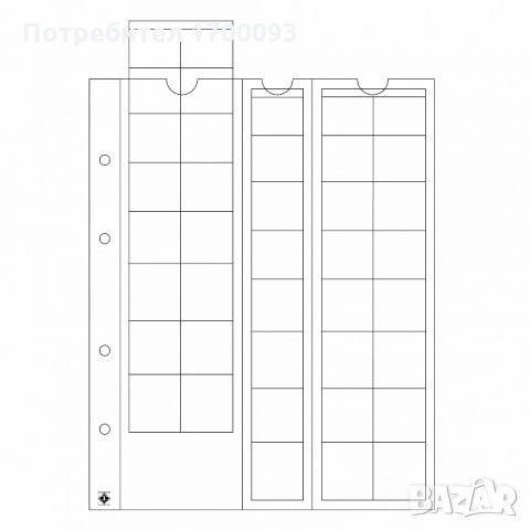 Резервни листи за албуми OPTIMA за монети - всички размери , снимка 8 - Нумизматика и бонистика - 24178458