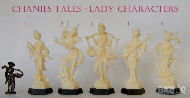 Метални и пластмасови фигурки на Китайски персонажи , снимка 2 - Колекции - 24423379