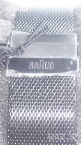 Ръчен мъжки часовник Braun BN0032 BKBKMHG, снимка 3 - Мъжки - 24568379