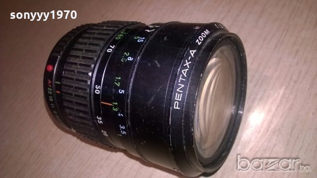 pentax a-zoom-марков обектив-внос англия, снимка 7 - Обективи и филтри - 19631929