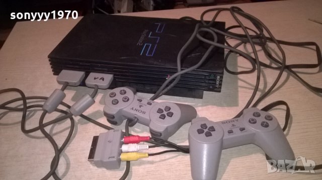 sony игра-комплет с кабели и джоистици-здрава, снимка 1 - PlayStation конзоли - 23980064