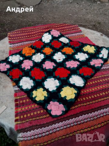 Старо плетено пано, снимка 3 - Антикварни и старинни предмети - 25086632