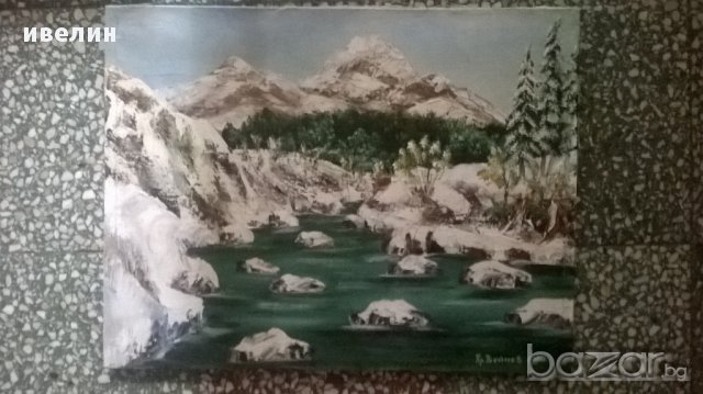 картина-пейзаж на христо войнов