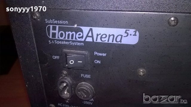home arena 5.1 terratek-32x29x29см-внос швеицария, снимка 9 - Тонколони - 19854669