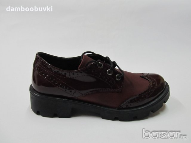 Детски обувки PONKI с платформа бордо, снимка 2 - Детски маратонки - 20675516