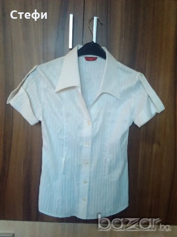 Дамска риза къс ръкав  , снимка 1 - Ризи - 21485216