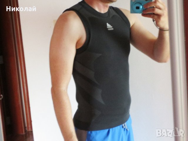 adidas techfit sleeve vest , снимка 7 - Тениски - 22198820