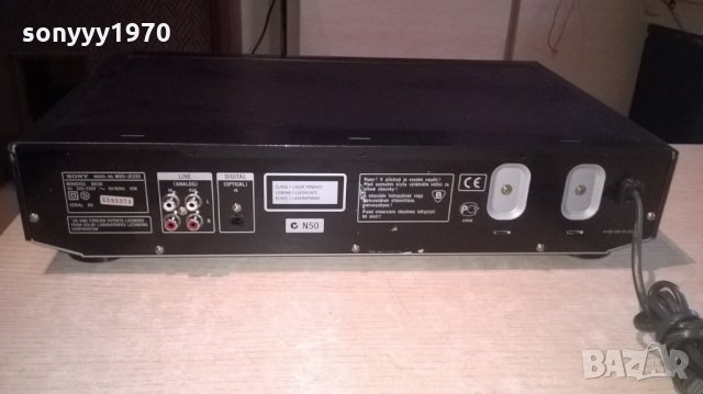Sony mds-je330-minidisc deck-внос швеицария, снимка 15 - Ресийвъри, усилватели, смесителни пултове - 22678247