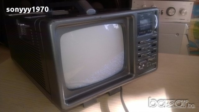 Deluxe tv/radio-12v/220v-30х20х13см-внос швеицария, снимка 6 - Телевизори - 16638251
