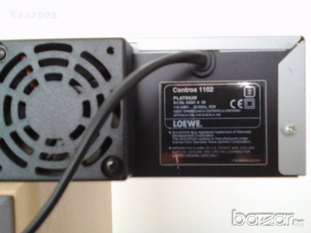 DVD LOEWE CENTROS 1102. Hi END. Записвачка , снимка 8 - Телевизори - 13192322