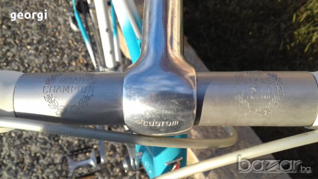 Ретро шосеен велосипед Raleigh Reynolds 351 limited с кожена седалка Brooks , снимка 5 - Велосипеди - 16849803